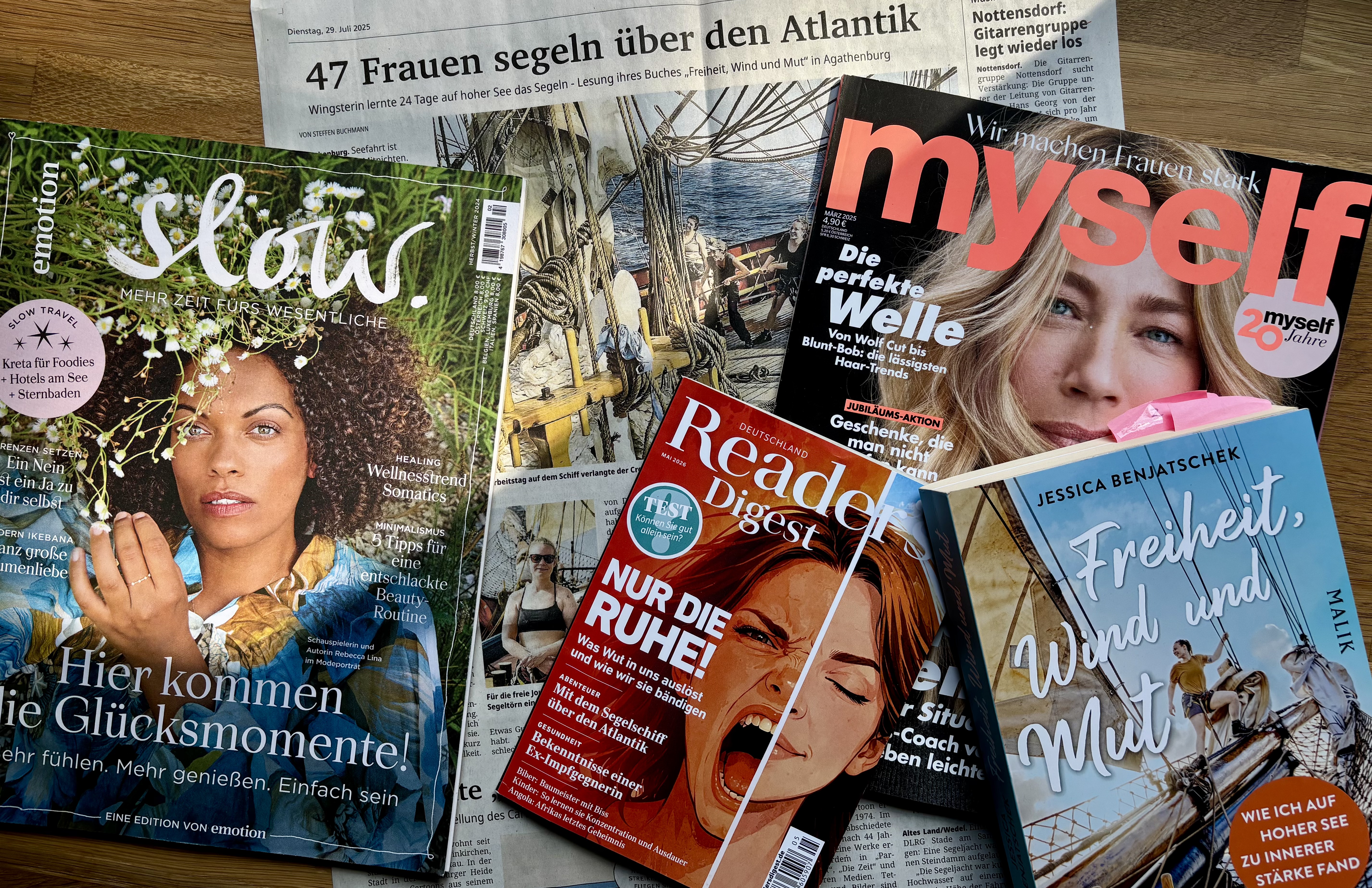 „Freiheit, Wind und Mut“ in den Medien