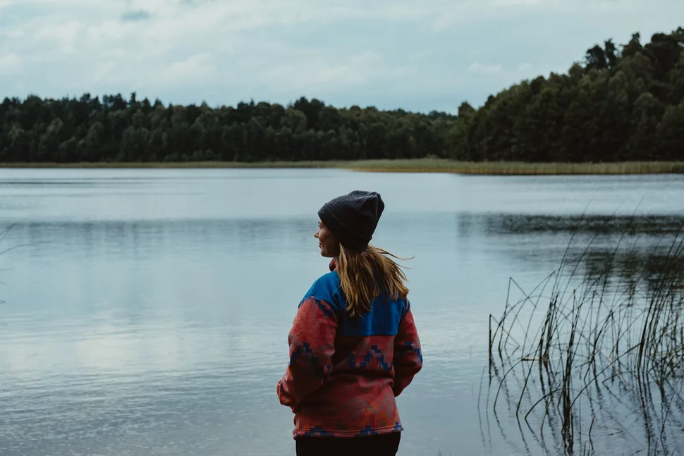 Jessica Benjatschek in der Natur